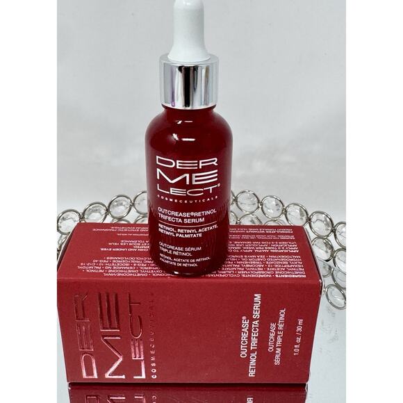 Dermelect Cosmeceuticals Outcrease Retinol Trifecta Serum for Face 1 oz - Picture 4 of 4